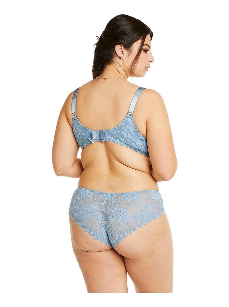Soutien-gorge à armatures grand maintien SIWA - Camille Cerf & Pomm'Poire Bleu - Kiabi