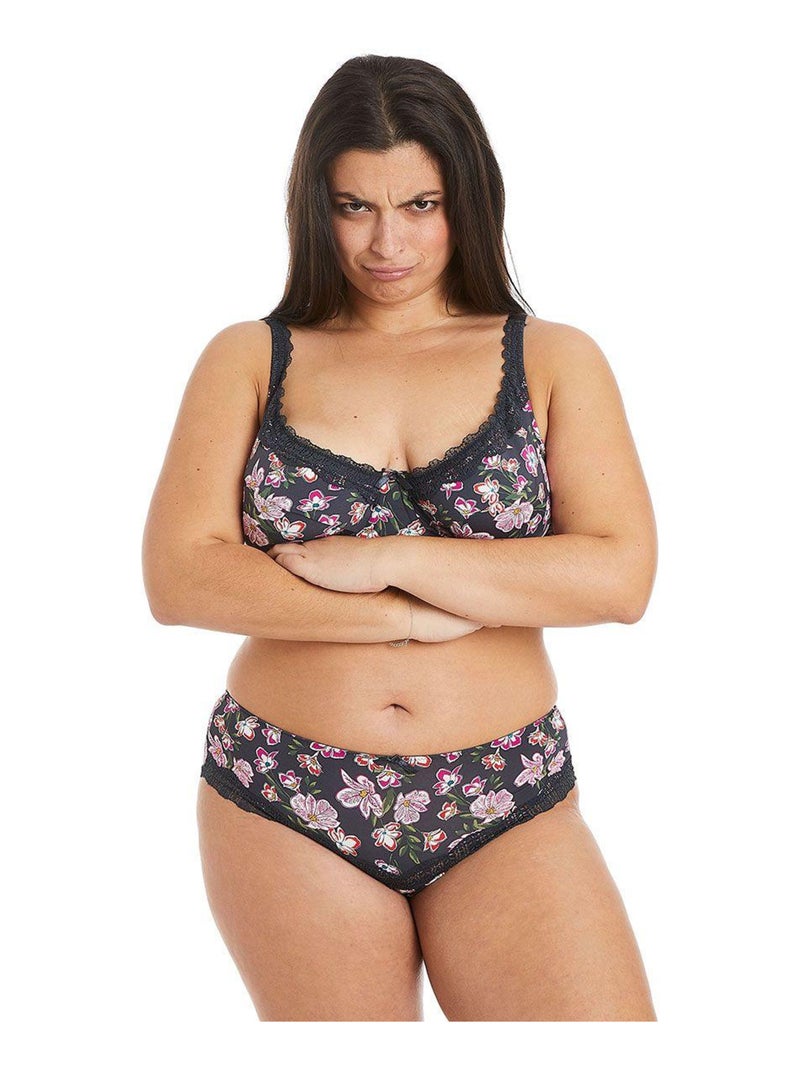 Soutien-gorge à armatures grand maintien TAROT - Pomm'Poire Rose - Kiabi