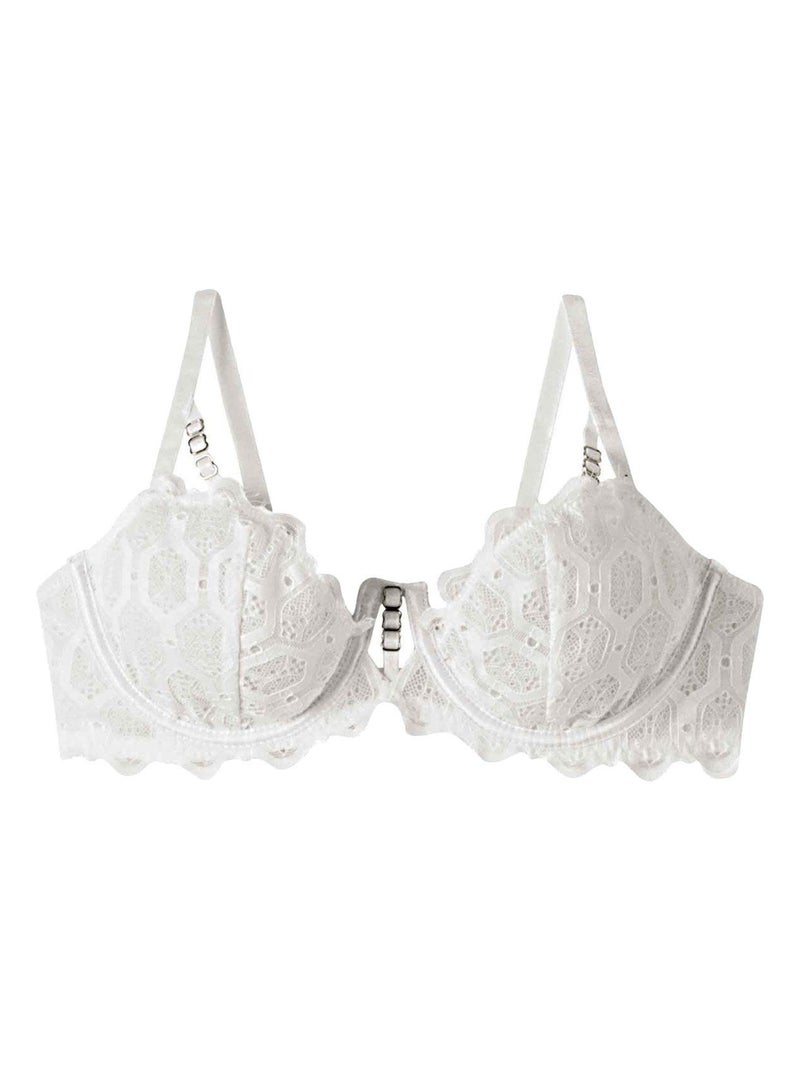 Soutien-gorge à armatures IMPREVISIBLE - Pomm'Poire Blanc - Kiabi