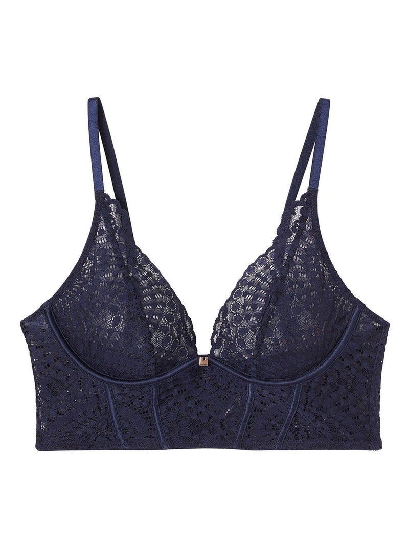 Soutien-gorge à armatures IPOMEE - Camille Cerf & Pomm'Poire Bleu - Kiabi