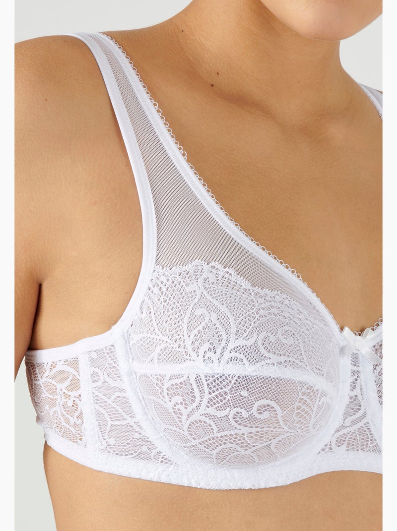 Soutien-gorge à armatures LEA by Damart - Damart Blanc - Kiabi