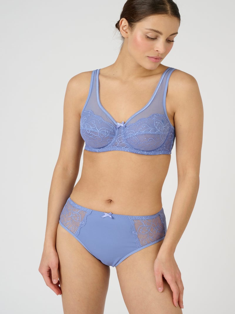 Soutien-gorge à armatures LEA by Damart - Damart Bleu - Kiabi