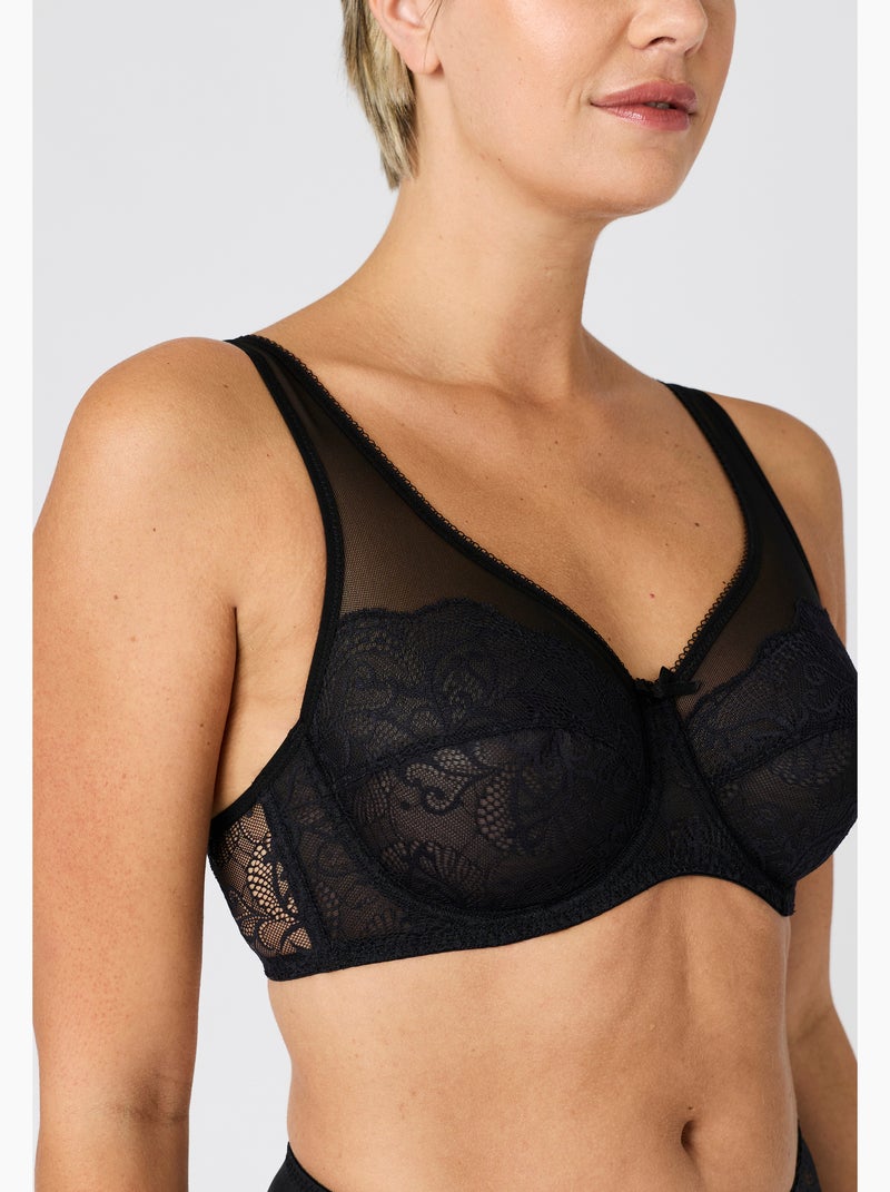 Soutien-gorge à armatures LEA by Damart - Damart Noir - Kiabi