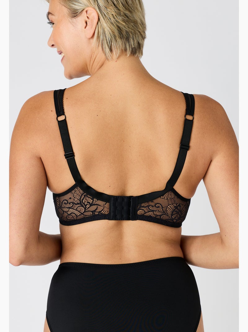 Soutien-gorge à armatures LEA by Damart - Damart Noir - Kiabi
