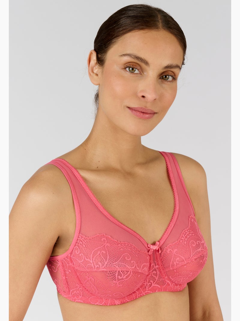 Soutien-gorge à armatures LEA by Damart - Damart Rose - Kiabi