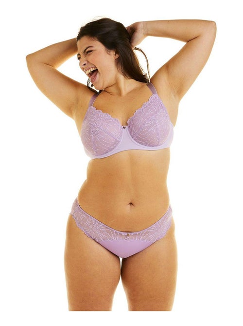 Soutien-gorge à armatures LILAS - Camille Cerf & Pomm'Poire - Kiabi