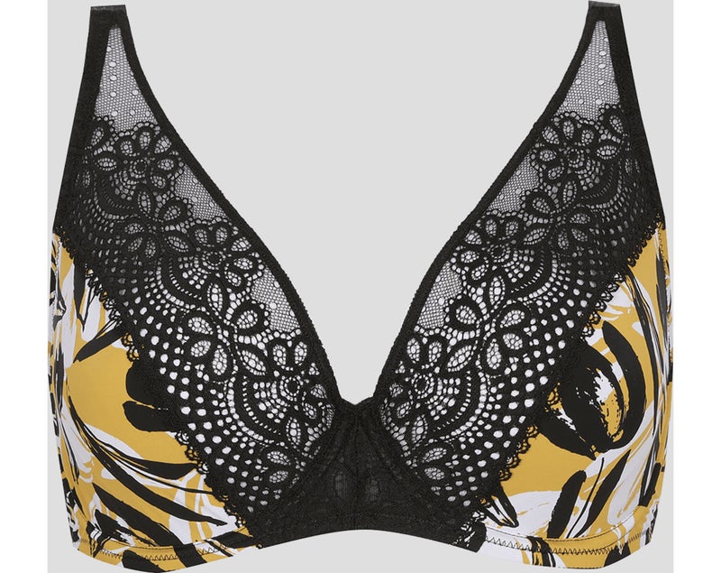 Soutien-gorge à armatures L'IRRÉSISTIBLE Jaune - Kiabi