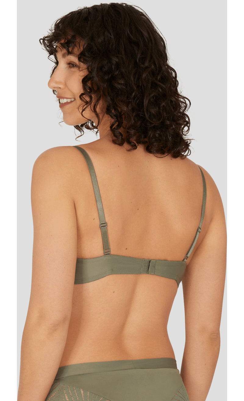 Soutien-gorge à armatures MUSE Kaki - Kiabi