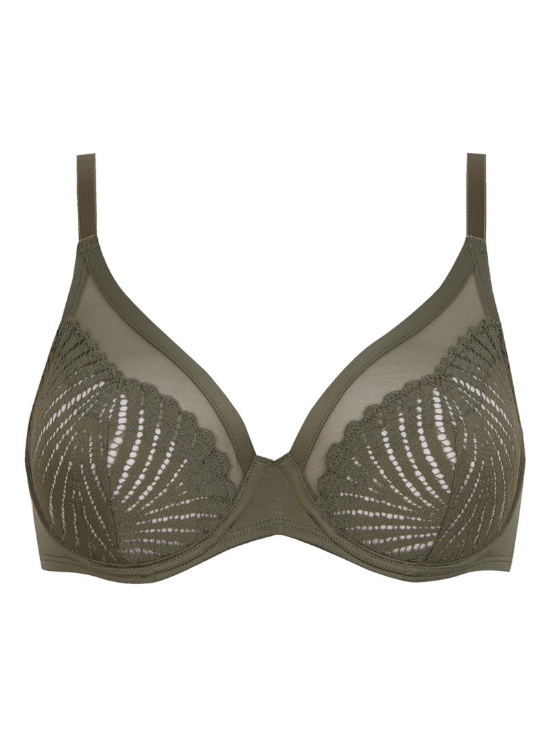 Soutien-gorge à armatures MUSE Kaki - Kiabi