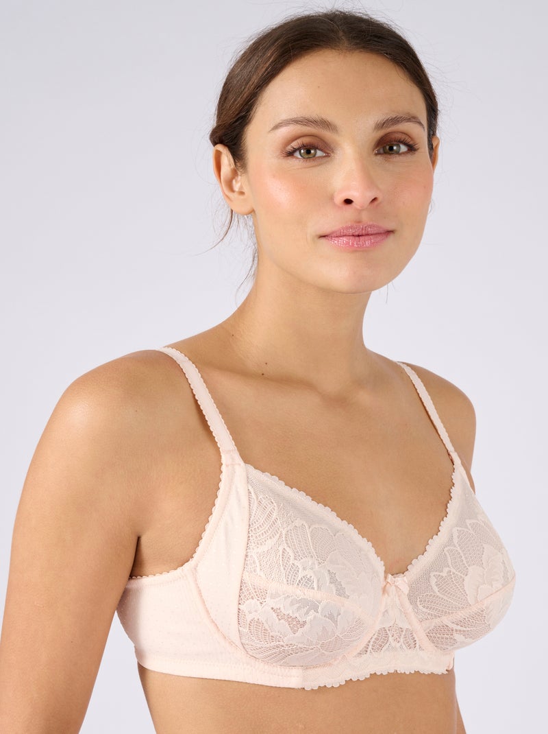 Soutien-gorge à armatures NINA by Damart - Damart Rose - Kiabi