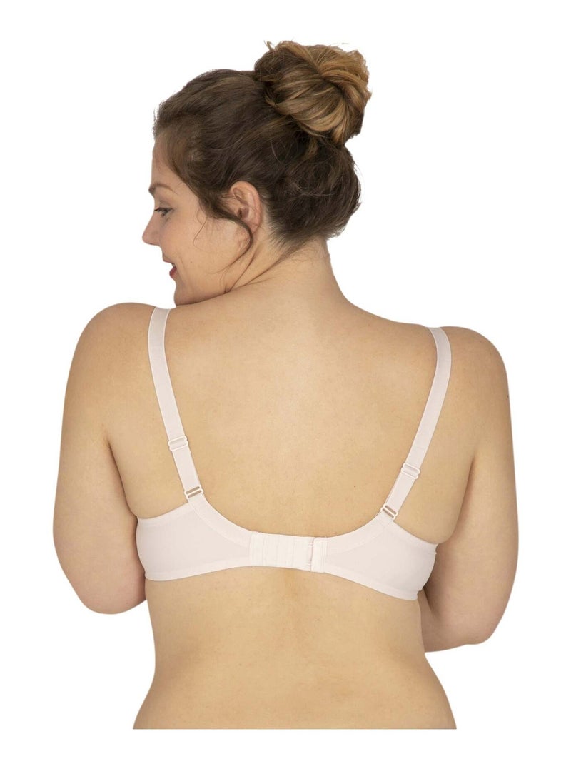 Soutien-gorge à armatures NUANCES Rose clair - Kiabi
