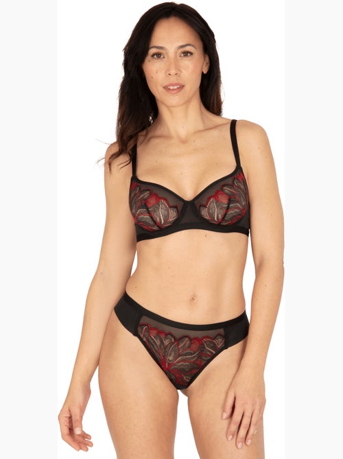 Soutien-gorge à armatures nymphéas - Kiabi
