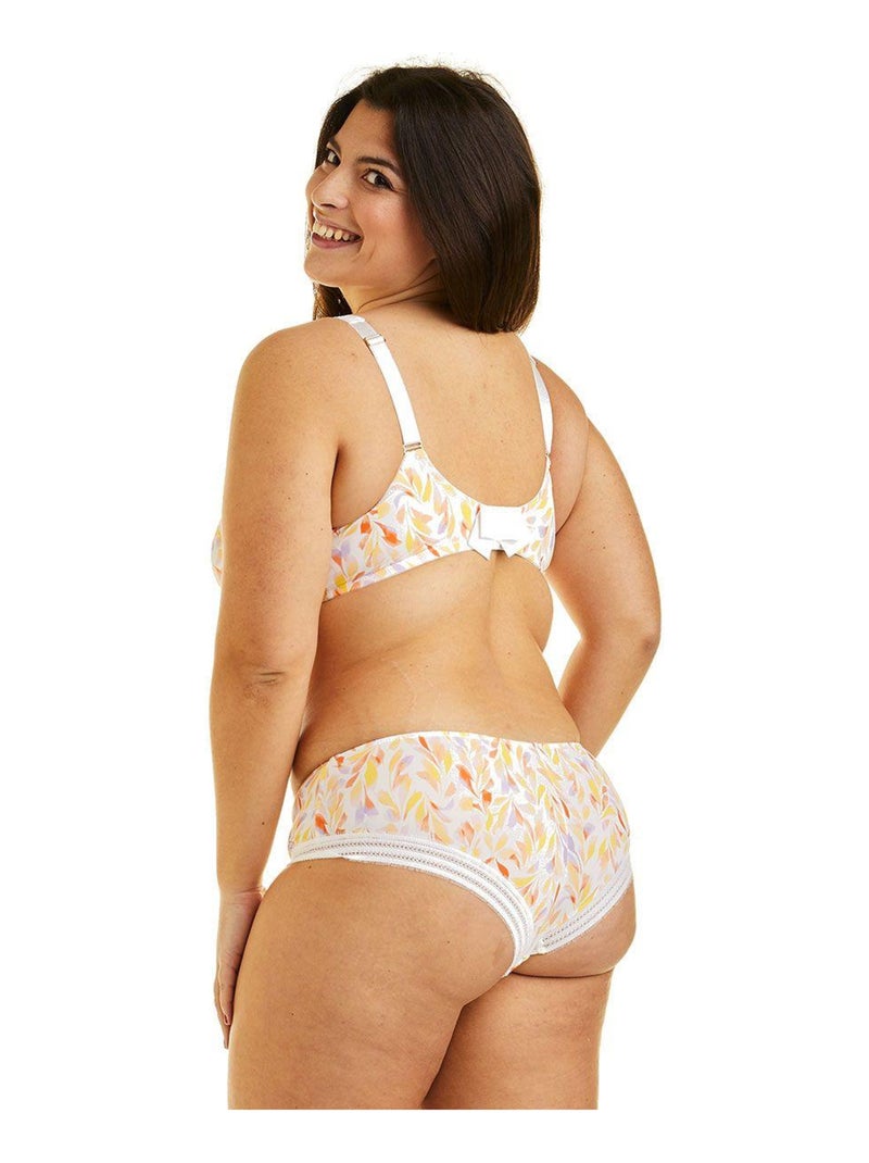 Soutien-gorge à armatures PAMPA - Camille Cerf & Pomm'Poire Blanc - Kiabi