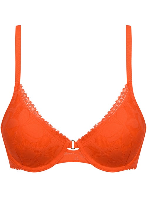 Soutien-gorge à armatures push-up Art Flower - Kiabi Soutien-gorge à armatures push-up Art Flower - Kiabi