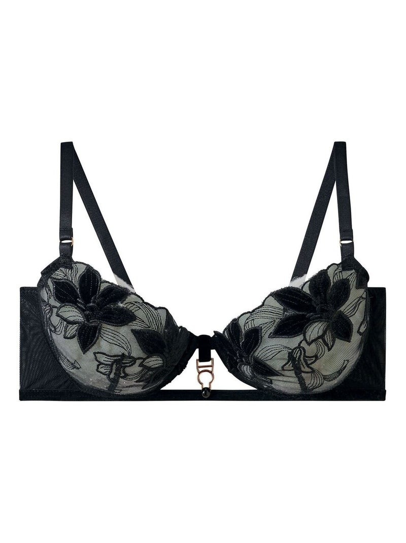 Soutien-gorge à armatures RAFALE - Pomm'Poire Noir - Kiabi