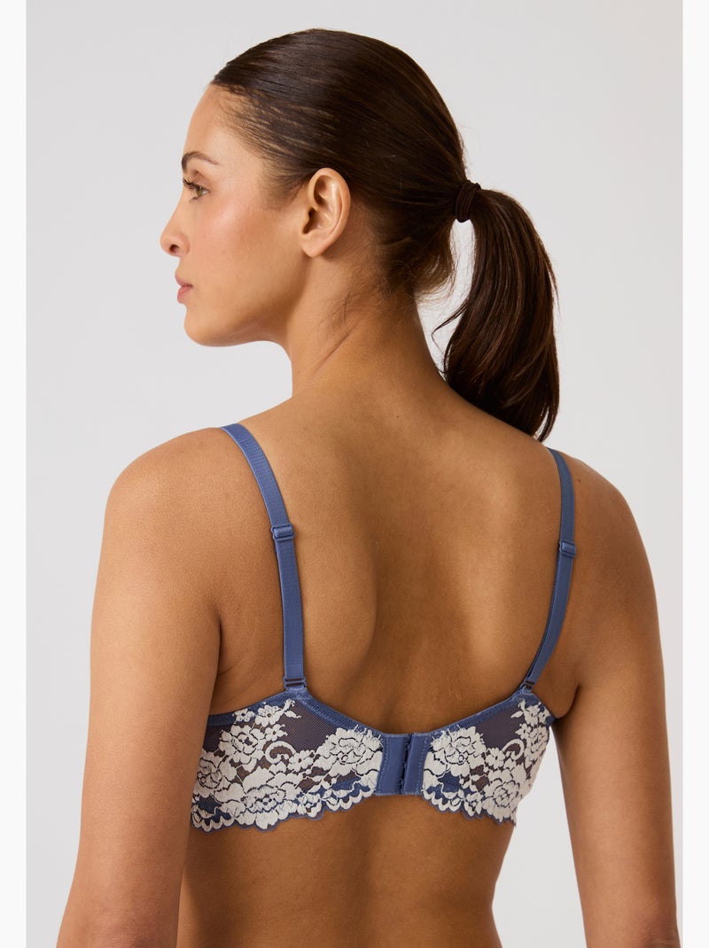 Soutien-gorge à armatures rosa by damart - damart Bleu gris - Kiabi