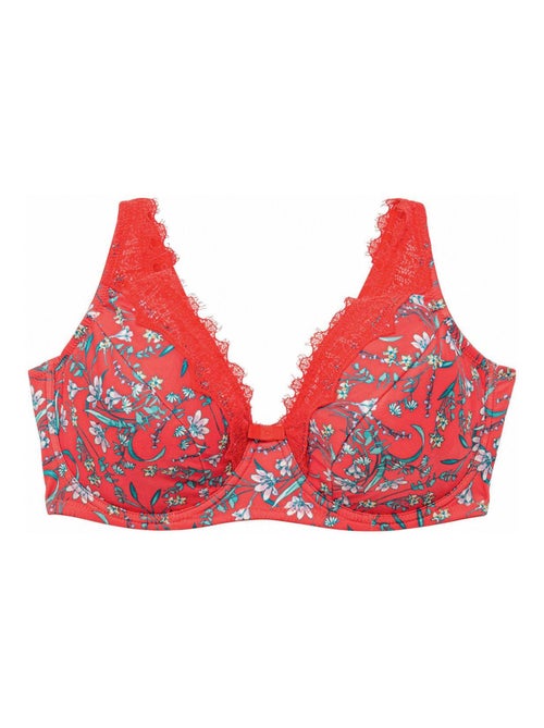 Soutien-gorge à armatures ROUGE - Pomm'Poire - Kiabi