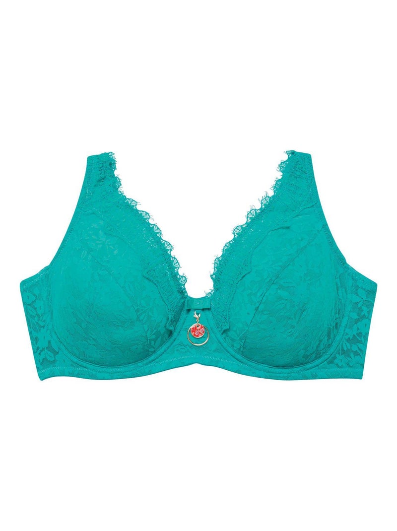 Soutien-gorge à armatures ROYAUME - Pomm'Poire Bleu - Kiabi