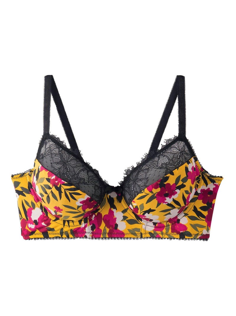 Soutien-gorge à armatures SHAKER - Pomm'Poire Jaune - Kiabi