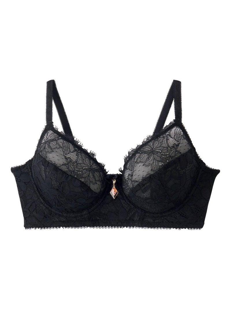 Soutien-gorge à armatures SHAKER - Pomm'Poire Noir - Kiabi