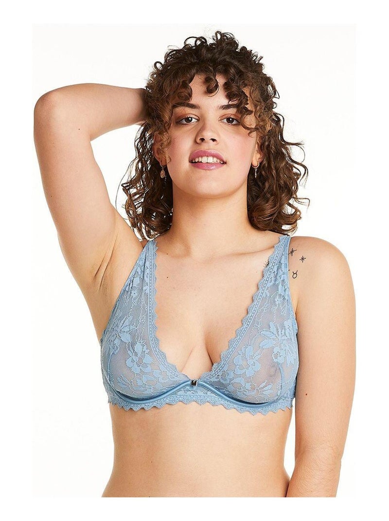 Soutien-gorge à armatures SIWA - Camille Cerf & Pomm'Poire Bleu - Kiabi
