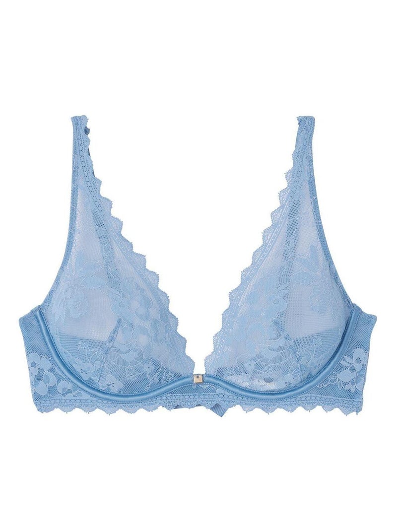 Soutien-gorge à armatures SIWA - Camille Cerf & Pomm'Poire Bleu - Kiabi