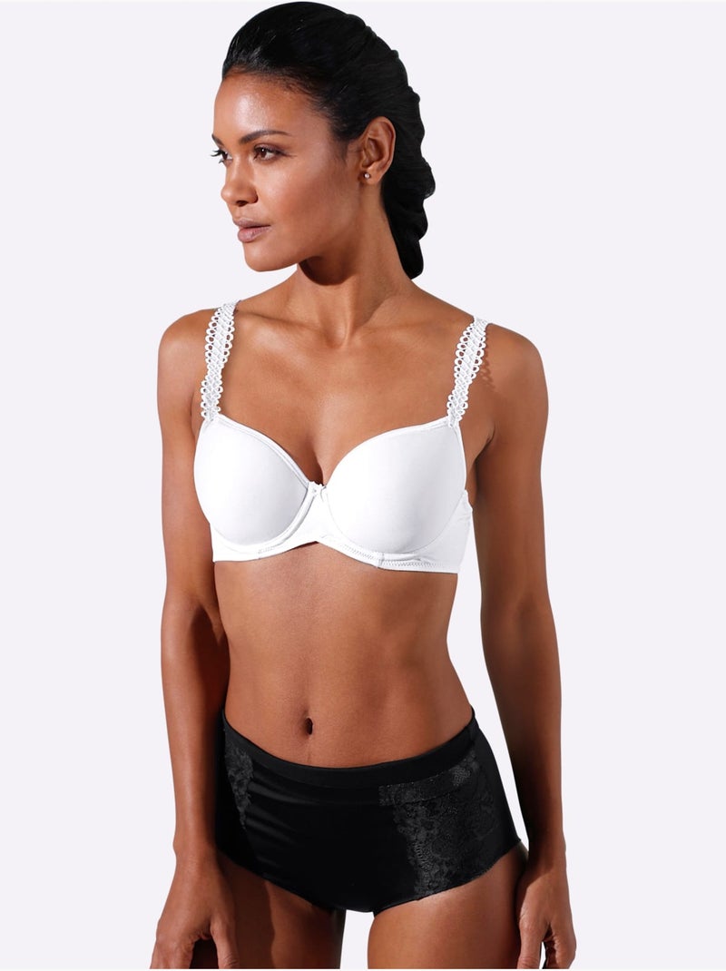 Soutien-gorge à Armatures Spécial T-shirt - Witt Blanc - Kiabi
