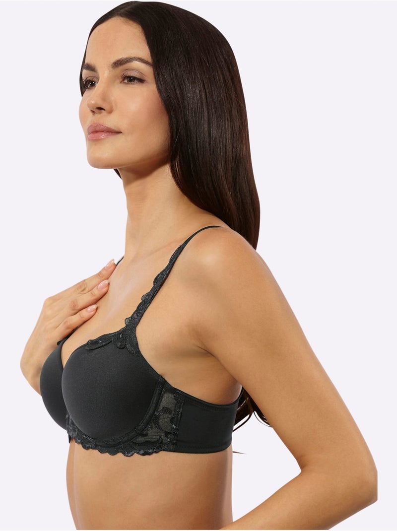 Soutien-gorge à Armatures Spécial T-shirt - Witt Noir - Kiabi