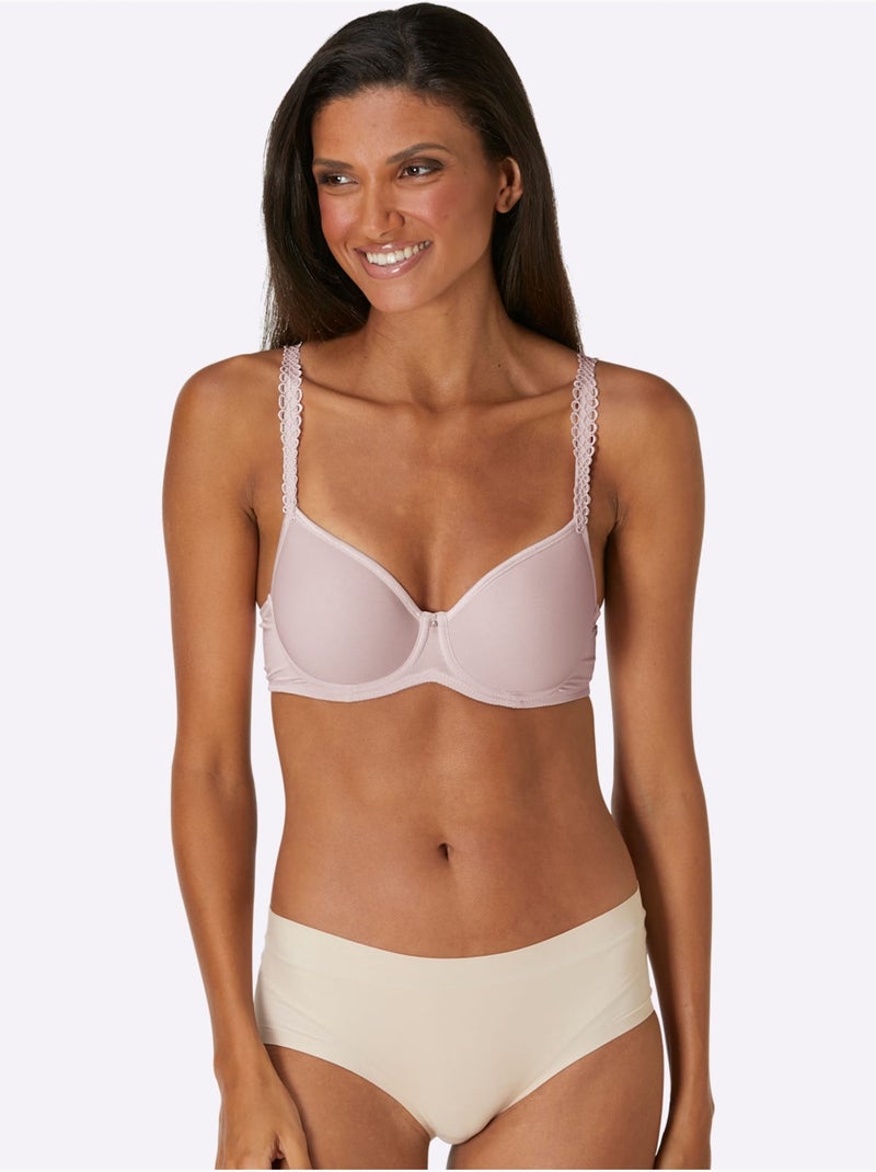 Soutien-gorge à Armatures Spécial T-shirt - Witt Poudre - Kiabi