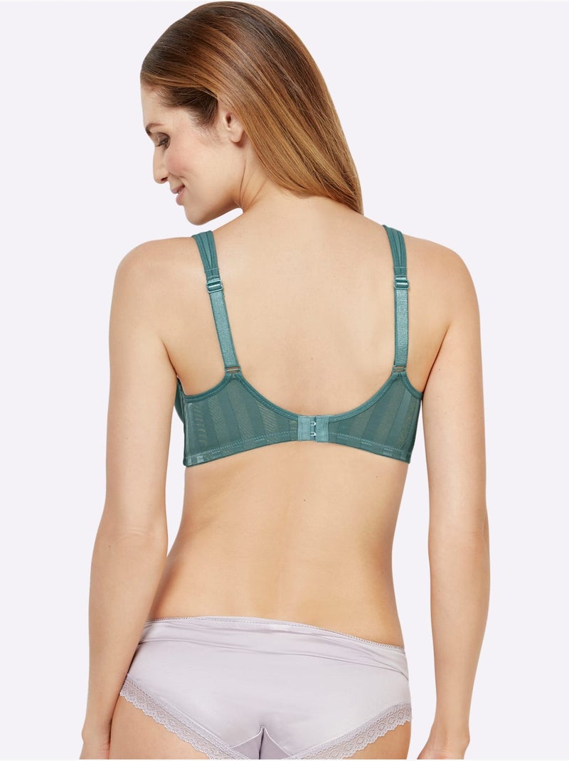 Soutien-gorge à armatures spécial t-shirt - witt Vert jade - Kiabi
