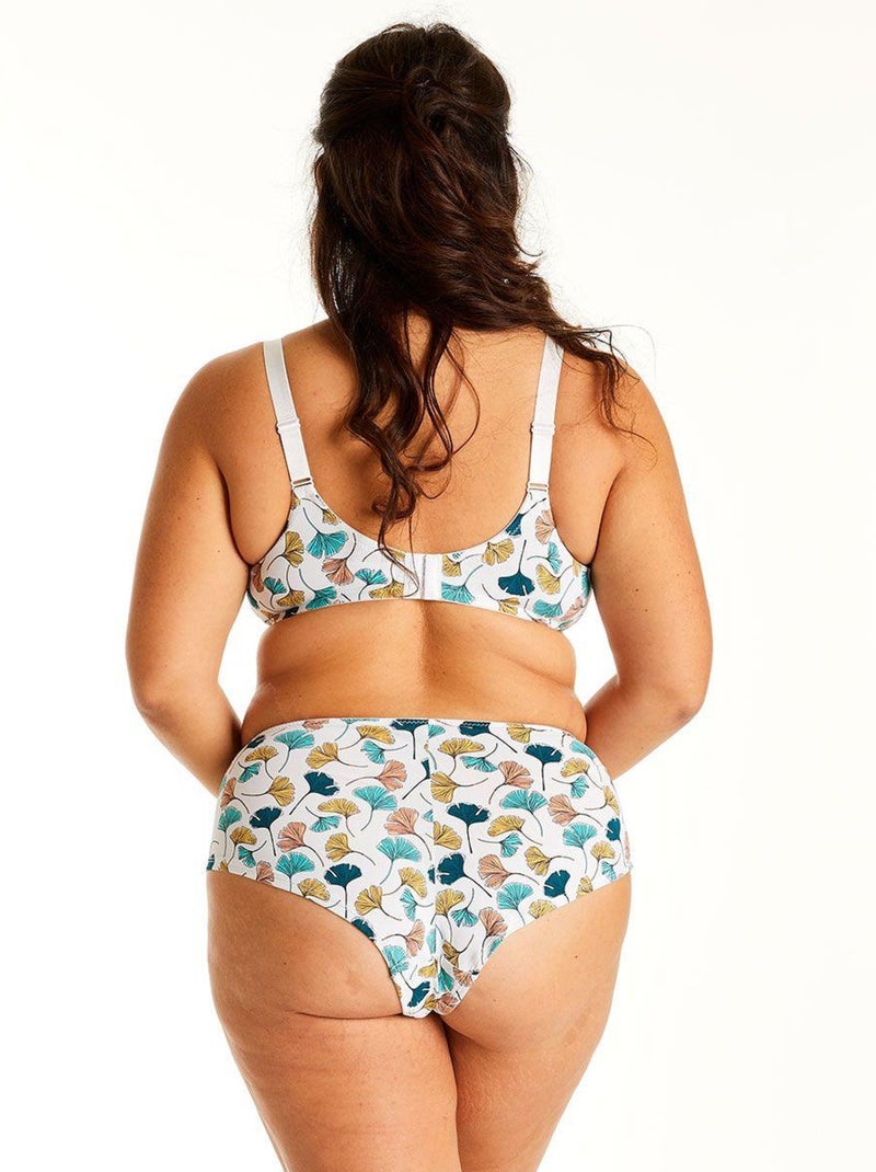 Soutien-gorge à armatures TSATZIKI - Pomm'Poire Bleu - Kiabi