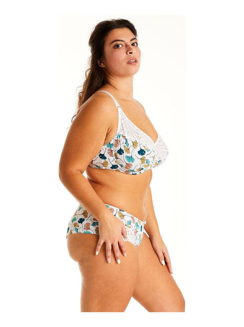 Soutien-gorge à armatures TSATZIKI - Pomm'Poire Bleu - Kiabi