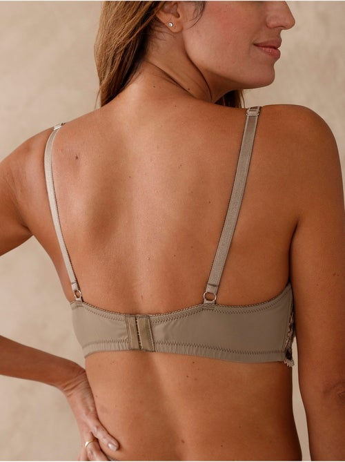 Soutien-gorge à armatures tulle brodé - DAXON - Kiabi