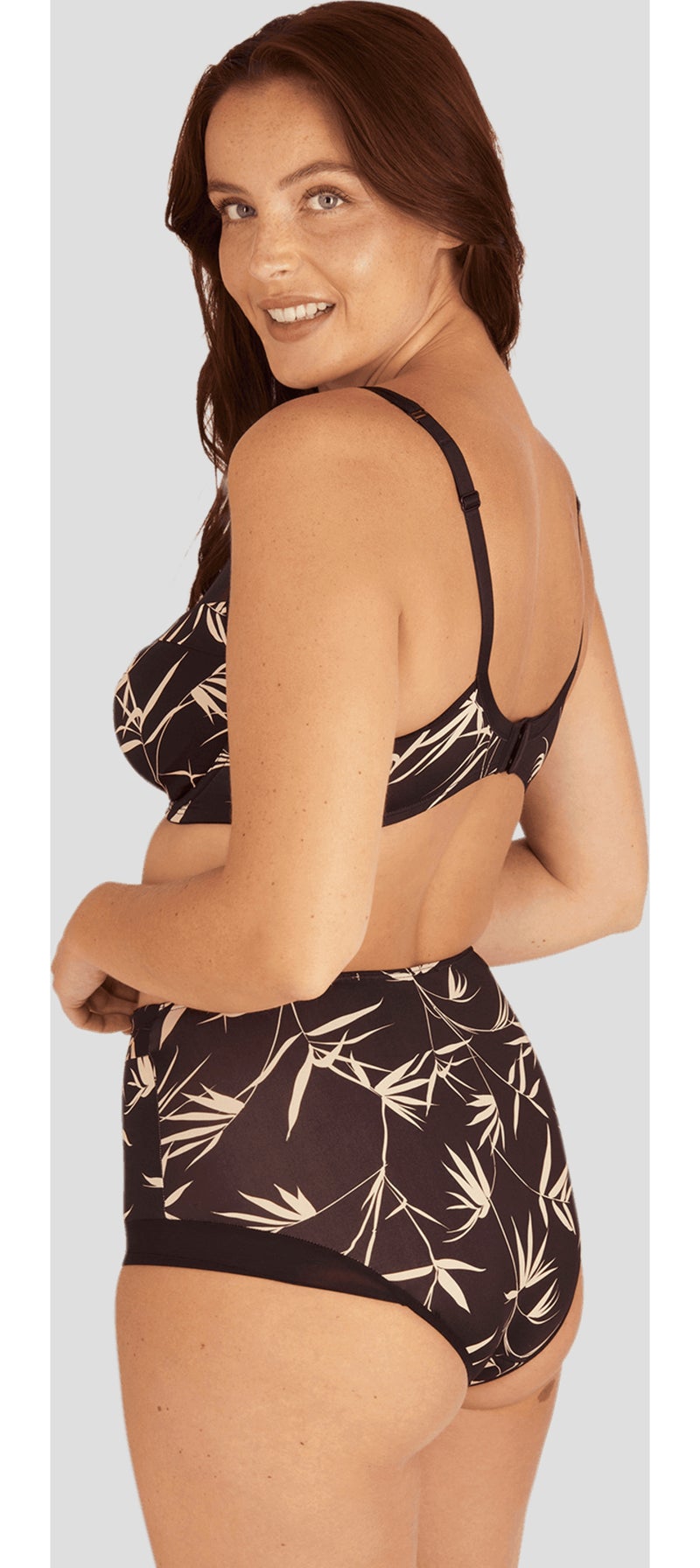 Soutien-gorge à armatures TULLE DESIGN Beige/Noir - Kiabi