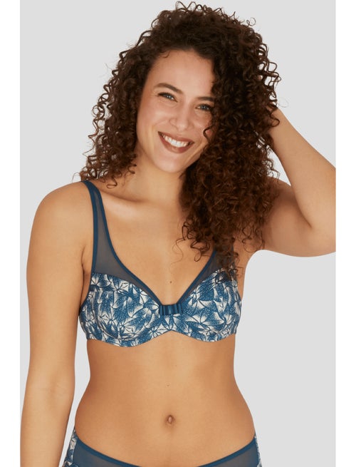 Soutien-gorge à armatures TULLE DESIGN - Kiabi