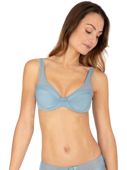 Soutien-gorge à armatures TULLE DESIGN - Kiabi