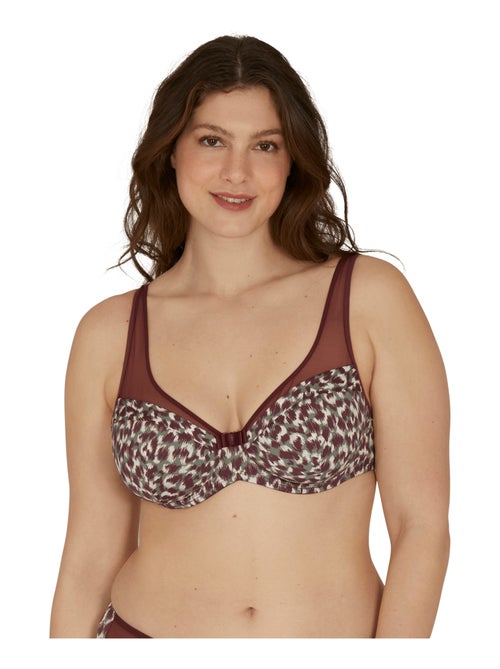 Soutien-gorge à armatures TULLE DESIGN - Kiabi