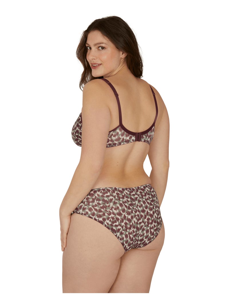 Soutien-gorge à armatures TULLE DESIGN Multicolore - Kiabi