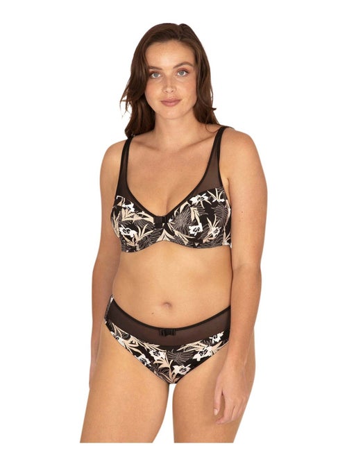 Soutien-gorge à armatures TULLE DESIGN - Kiabi