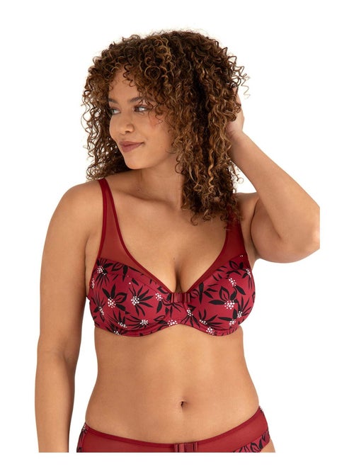 Soutien-gorge à armatures TULLE DESIGN - Kiabi