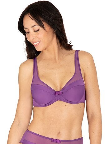 Soutien-gorge à armatures tulle design