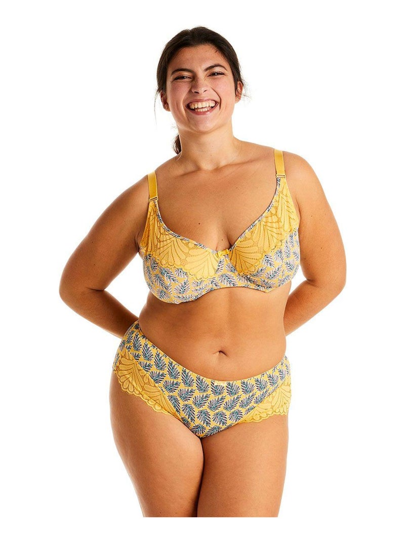 Soutien-gorge à armatures TURLUTUTU - Pomm'Poire Jaune - Kiabi