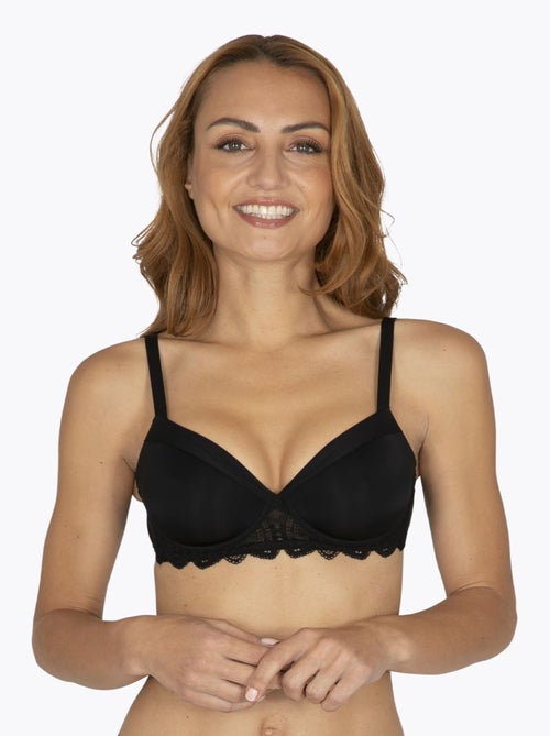 Soutien-gorge à armatures VERTIGE DRAPÉ - Kiabi