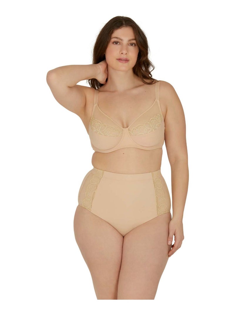 Soutien-gorge à armatures WELL ALLURE Beige - Kiabi