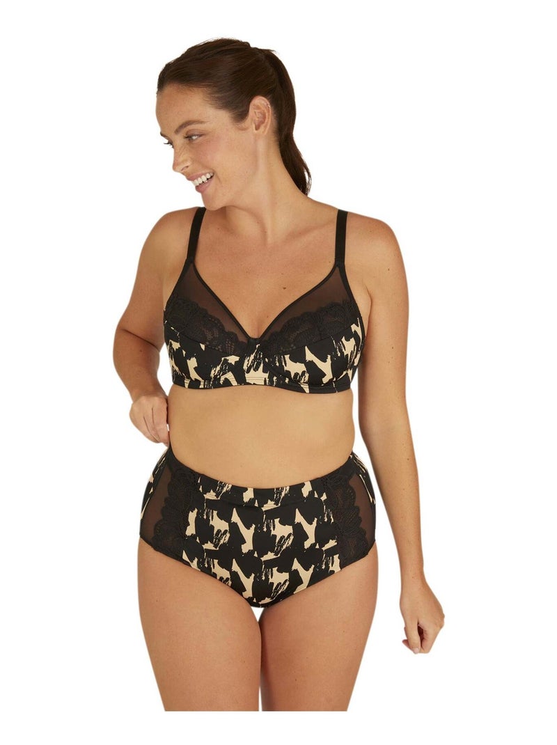 Soutien-gorge à armatures WELL ALLURE Noir Multicolore Blanc - Kiabi