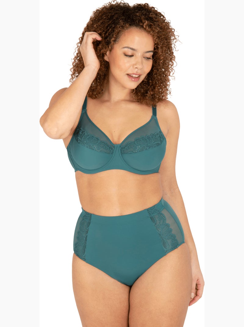 Soutien-gorge à armatures well allure Vert - Kiabi