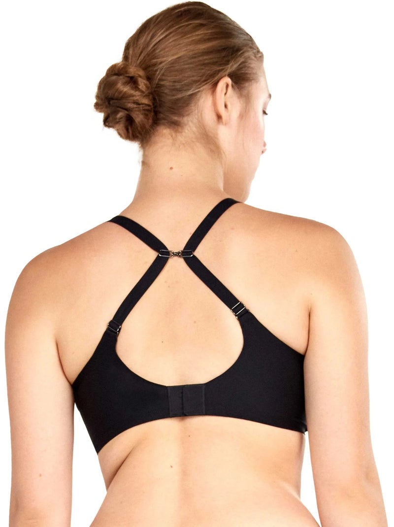 Soutien-gorge à capacité avec mousse et avec armatures Noir - Kiabi