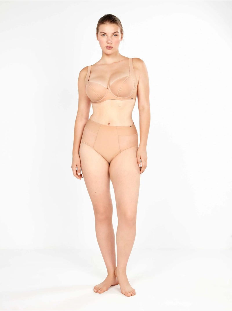 Soutien-gorge à capacité avec mousse et avec armatures Rose - Kiabi