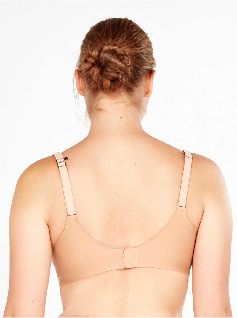 Soutien-gorge à capacité avec mousse et avec armatures Rose - Kiabi