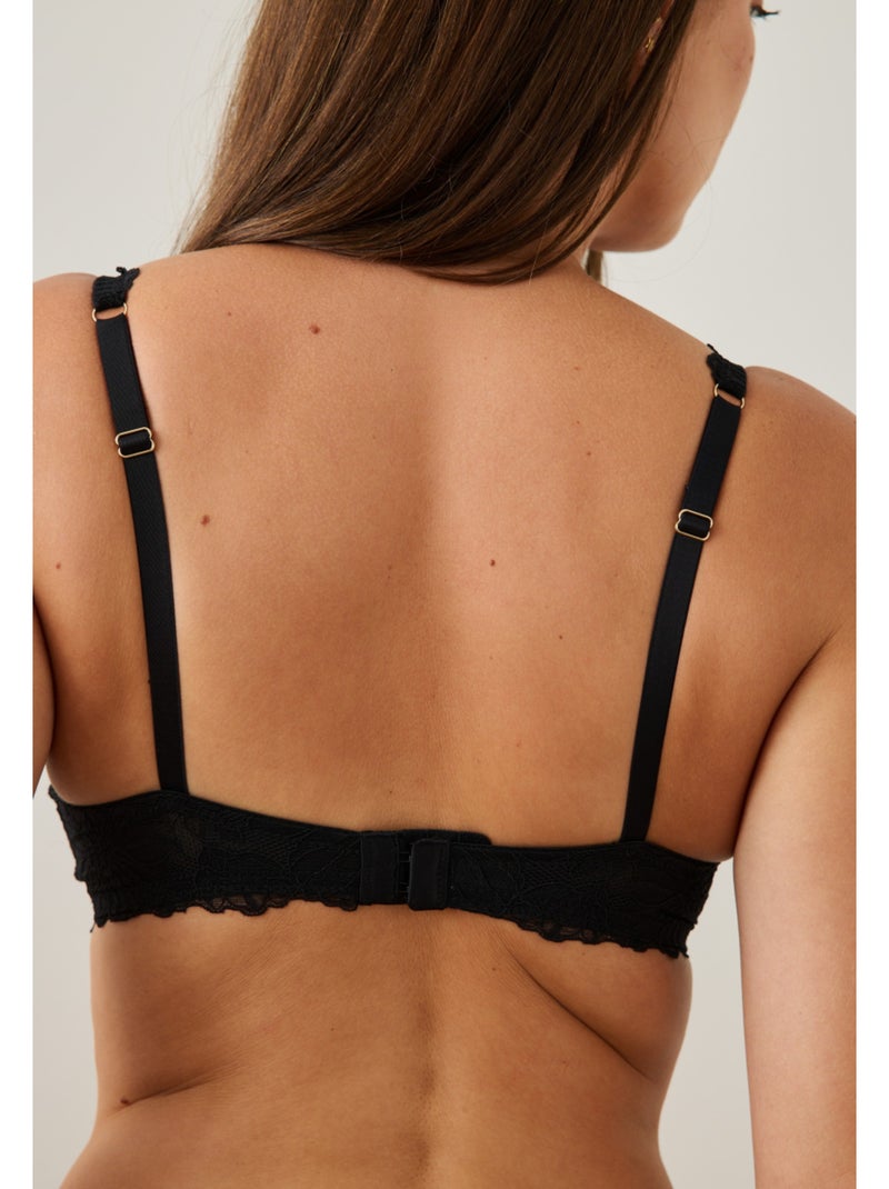 Soutien-gorge à coques alizée Noir - Kiabi